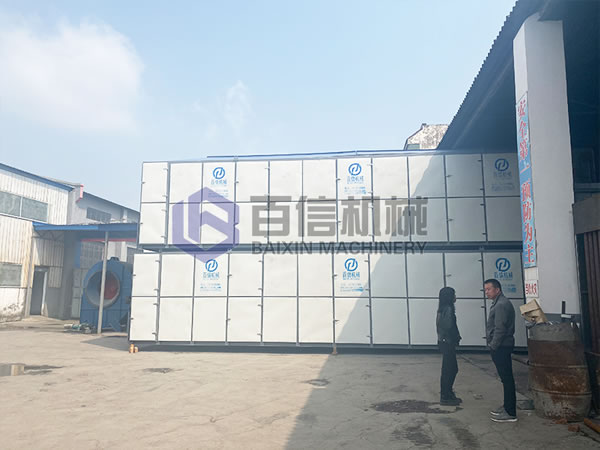 泰國山藥烘干機發貨現場